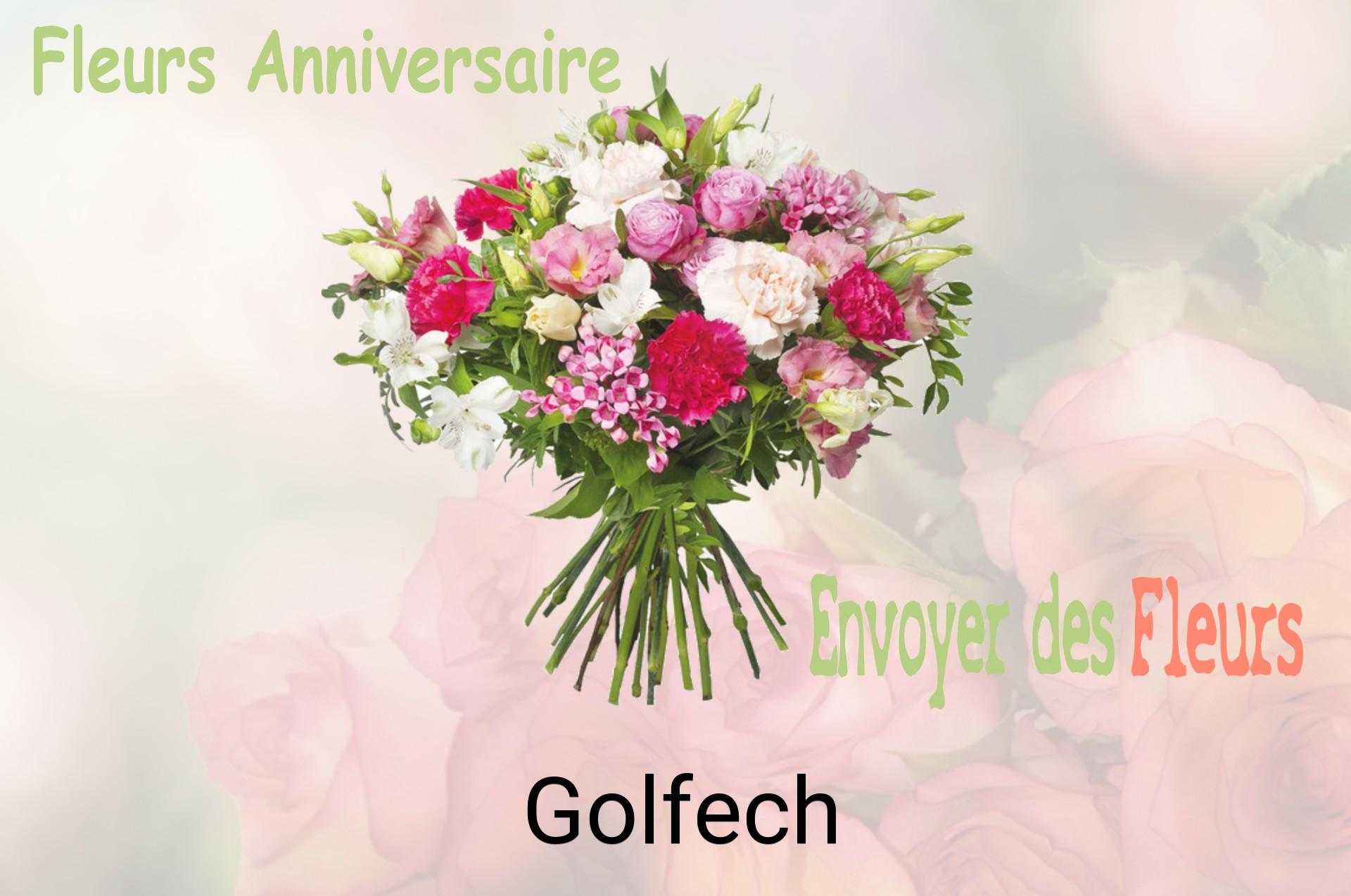 Bouquet de fleurs d’anniversaire livré à Golfech